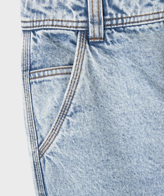 Jean Regular charpentier à taille réglable garçon vue2 - GEMO (JUNIOR) - GEMO