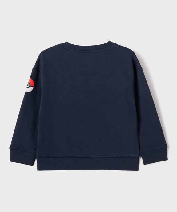 Sweat à motif Pikachu garçon - Pokemon vue3 - POKEMON - GEMO