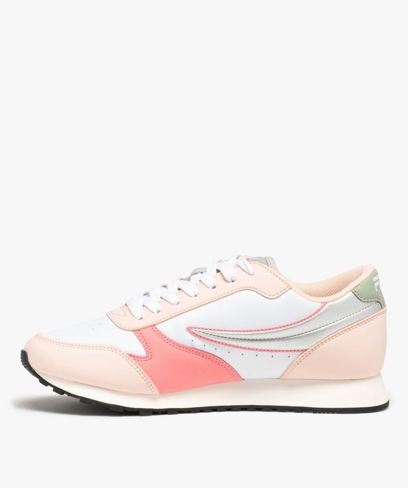 Baskets femme running multicolores - Fila Orbit Low vue3 - FILA - GEMO