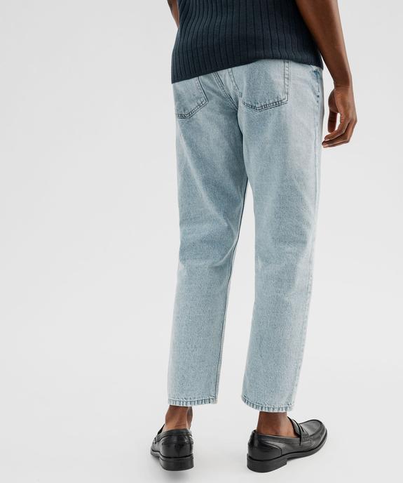 Jean coupe loose délavé homme vue3 - GEMO (HOMME) - GEMO