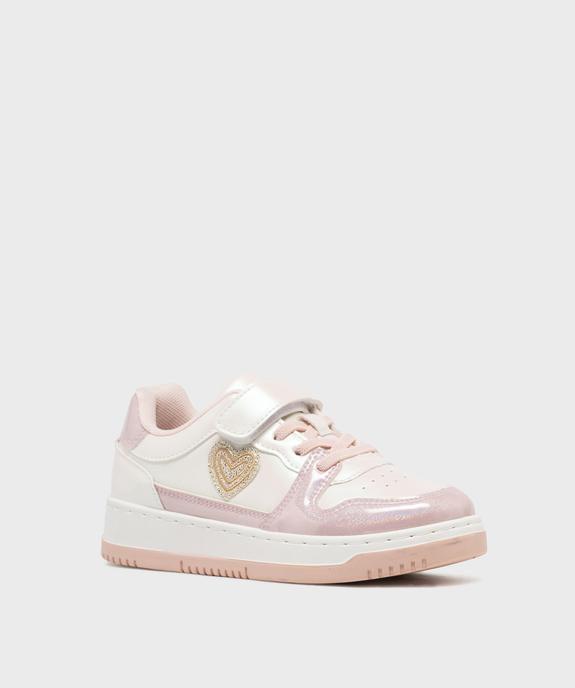 Baskets à scratch en matière irisée fille - Lovely Wings vue2 - LOVELY WINGS - GEMO