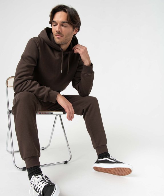Sweat à capuche intérieur molletonné homme vue1 - GEMO 4G HOMME - GEMO