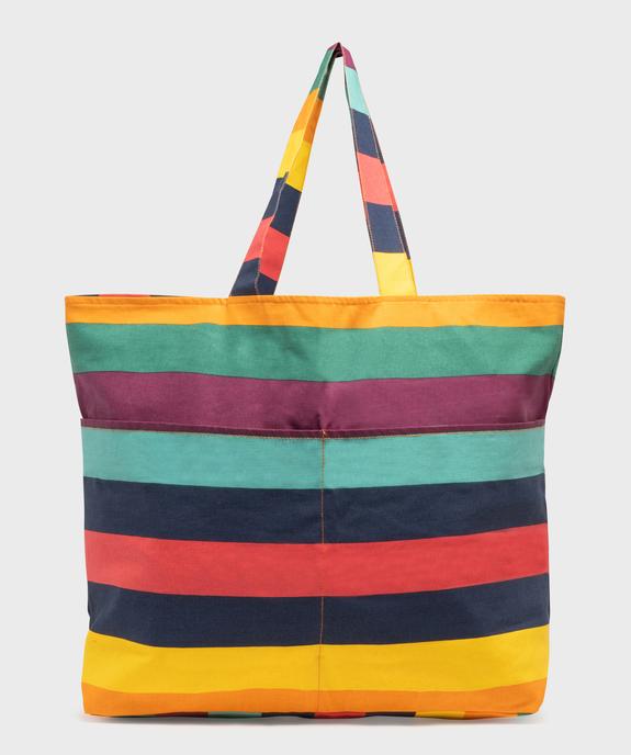 Sac de plage multicolore format XXL vue1 - GEMO (ACCESS) - GEMO