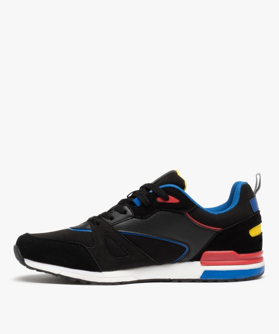 Baskets homme colorées à lacets - Slazenger vue3 - SLAZENGER - GEMO