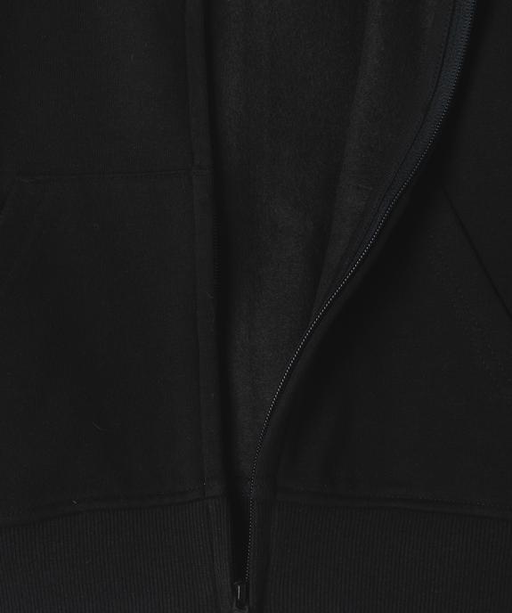 Sweat zippé et molletonné à capuche garçon vue7 - GEMO (ENFANT) - GEMO