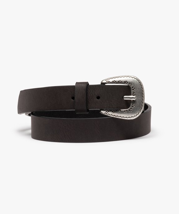 Ceinture fille à boucle argenté style boho vue1 - GEMO (ENFANT) - GEMO