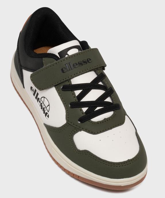 Baskets basses tricolores fermeture scratch garçon - Ellesse vue5 - ELLESSE - GEMO