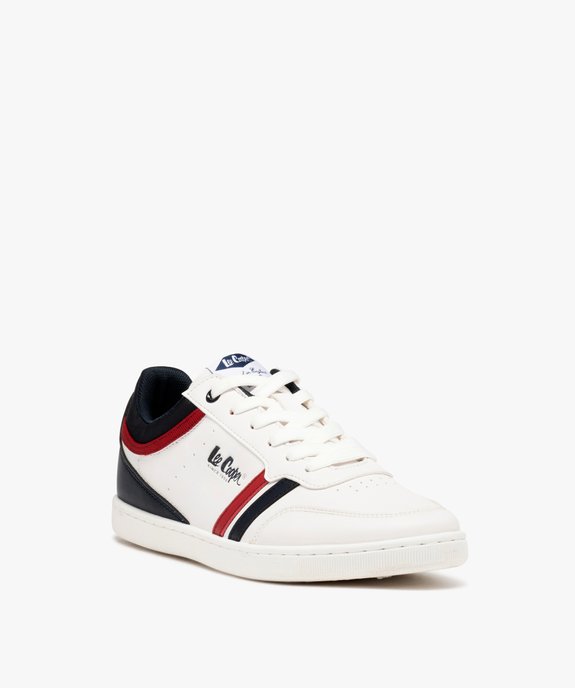 Baskets homme casual à bandes colorées - Lee Cooper vue2 - LEE COOPER - GEMO