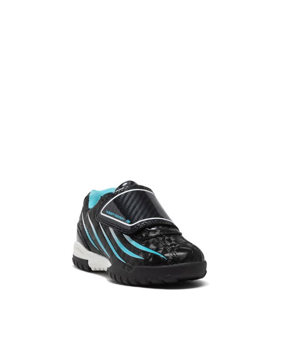 Baskets garçon bicolores à scratch style crampons vue3 - ATHLETIC GEMO FOR GOOD - GEMO