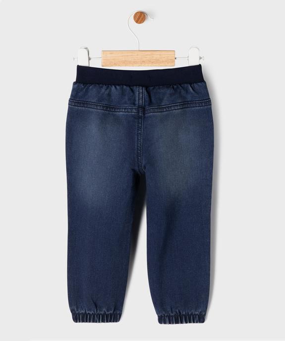 Jegging avec taille ajustable bébé garçon vue4 - GEMO(BEBE DEBT) - GEMO