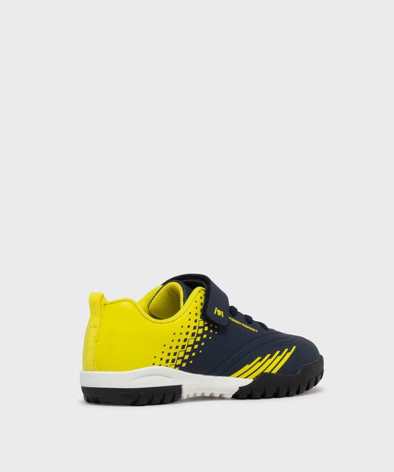 Chaussures de foot garçon avec fermeture scratch - 5 MILES GEMO FOR GOOD Chaussures de foot garçon avec fermeture scratch vue10 - 5 MILES GEMO FOR GOOD - GEMO