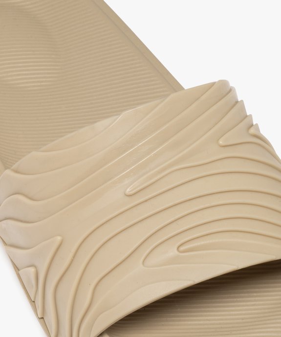 Mules de plage avec bride souple homme vue6 - GEMO (PLAGE) - GEMO