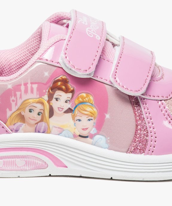 Baskets à scratch avec semelle lumineuse - Princesses Disney vue6 - DISNEY PRINCESS - GEMO