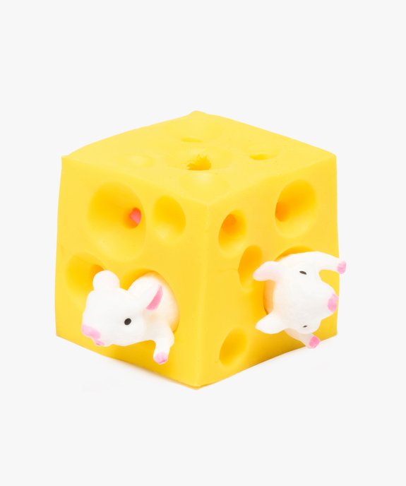 Jouet anti-stress fromage et souris étirables vue2 - AUTRES MARQUES - GEMO