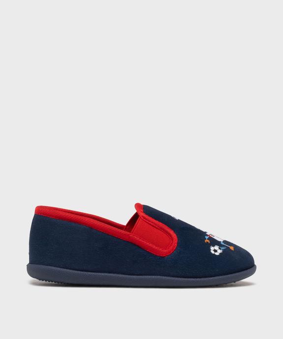 Chaussons pantoufles imprimées garçon  vue1 - GEMO 4G GARCON - GEMO