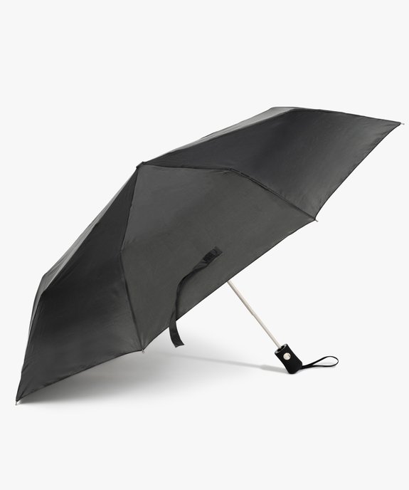 Parapluie femme pliable en toile unie vue1 - GEMO (ACCESS) - GEMO