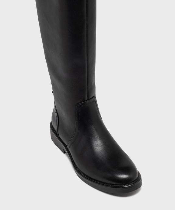 Bottes cavalières à laçage sur l'arrière femme vue5 - VALENTINA BALDA - GEMO