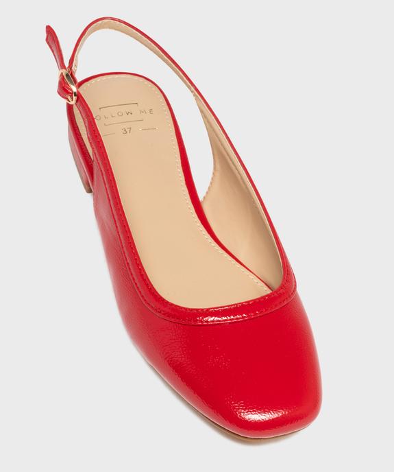 Ballerines slingback à bout carré femme - Follow Me vue5 - FOLLOW ME - GEMO