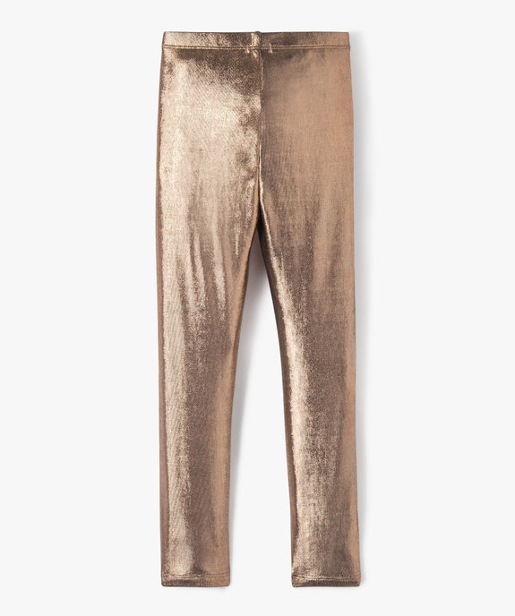 Leggings en matière métallisée fille vue3 - GEMO (ENFANT) - GEMO