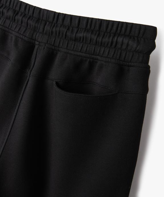 Bermuda de sport bi-matières avec ceinture élastique garçon vue4 - GEMO (JUNIOR) - GEMO