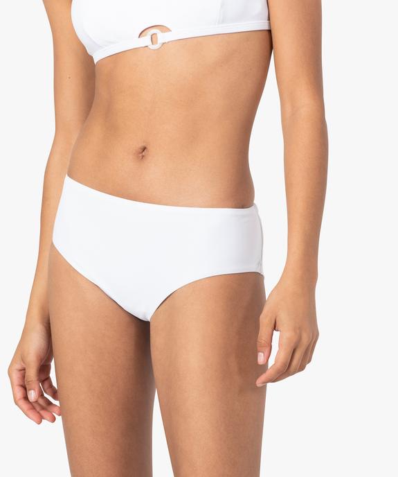 Bas de maillot de bain femme forme shorty vue1 - GEMO 4G FEMME - GEMO