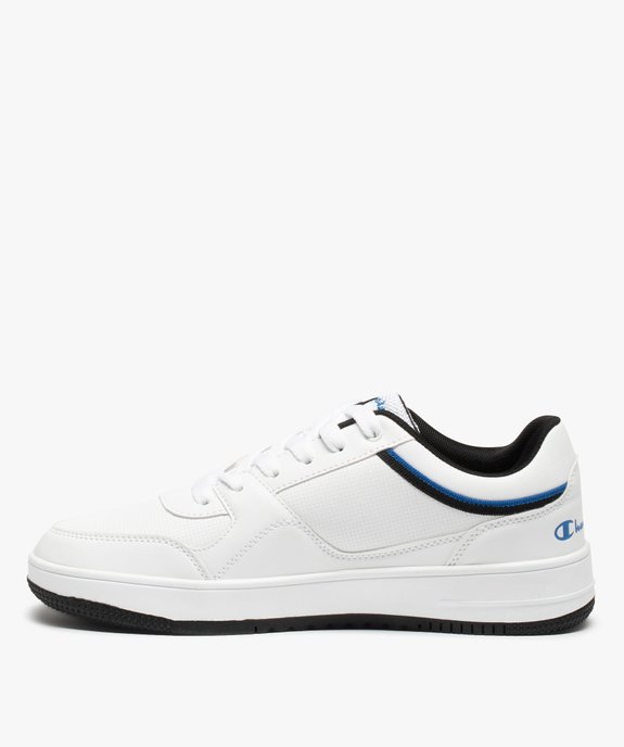 Baskets homme unies à lacets – Champion Rebound vue3 - CHAMPION USA - GEMO