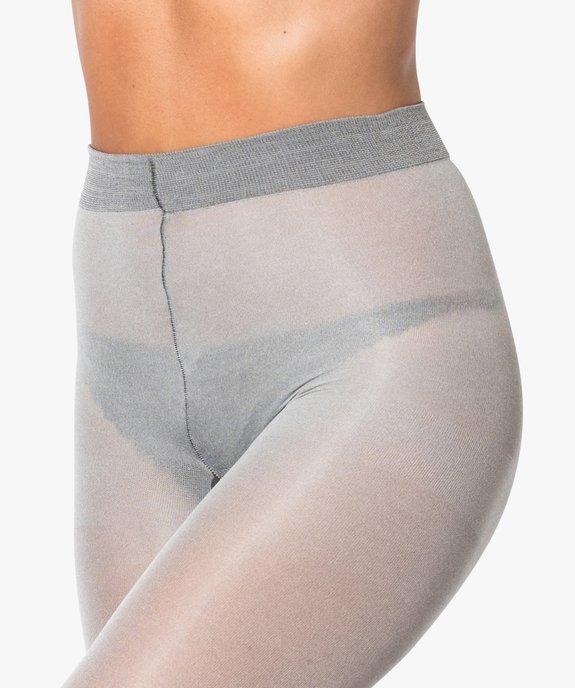 Collants semi-opaques fini velouté 50 deniers femme vue2 - GEMO(HOMWR FEM) - GEMO
