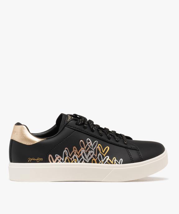 Baskets basses à lacets et détails brillants femme  - Skechers vue1 - SKECHERS - GEMO