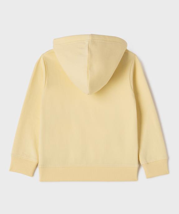 Sweat à capuche avec intérieur molletonné garçon vue3 - GEMO 4G GARCON - GEMO