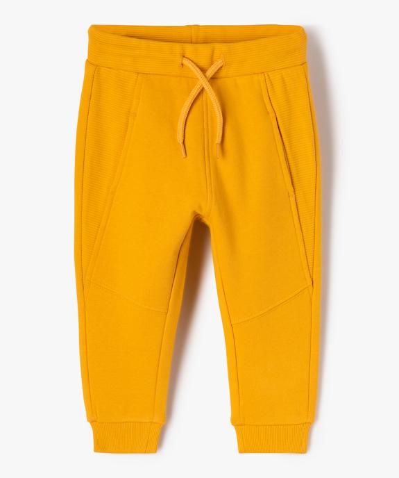 Pantalon de jogging bébé garçon avec poches fantaisie vue1 - GEMO(BEBE DEBT) - GEMO