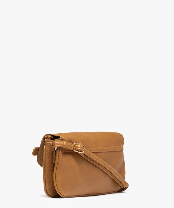 Sac besace forme pochette en toile pailletée femme vue2 - GEMO (ACCESS) - GEMO