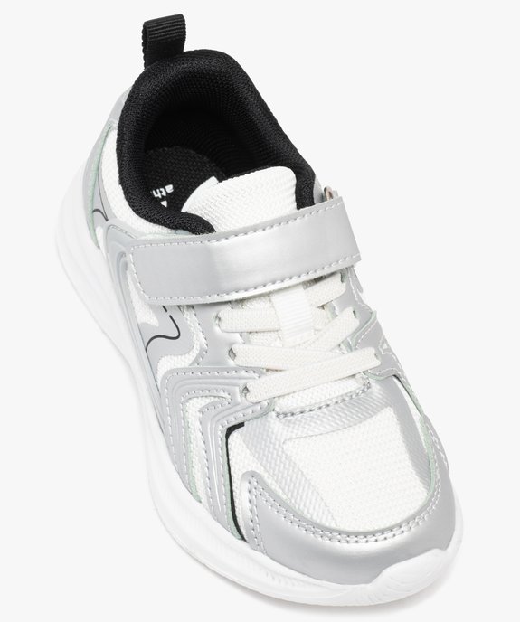 Baskets garçon en mesh à détails métallisés - Starter vue6 - ATHLETIC GEMO FOR GOOD - GEMO