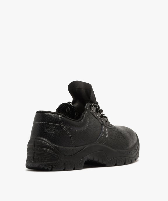 Chaussures de sécurité homme low-cut dessus en cuir grainé vue4 - GEMO (EQUIPT) - GEMO