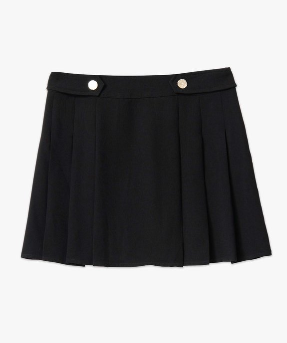 Jupe femme courte à larges plis vue4 - GEMO(FEMME PAP) - GEMO