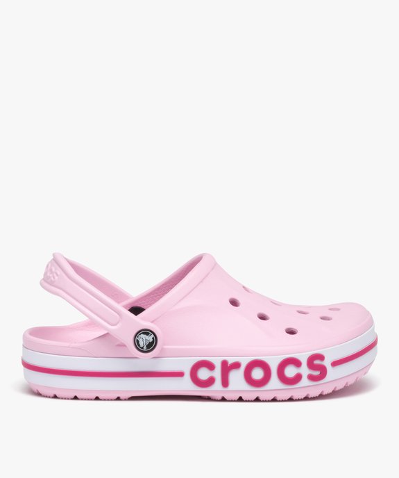 Sabots souples femme unis dessus perforé à semelle épaisse Bayaband - Crocs vue1 - CROCS - GEMO