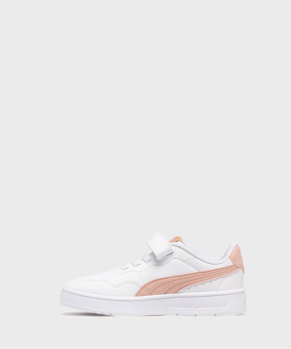 Baskets basses CourtLally fille - Puma vue3 - PUMA - GEMO