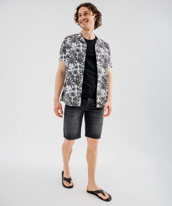 Tee-shirt sans manches en jersey de coton homme vue4 - GEMO 4G HOMME - GEMO