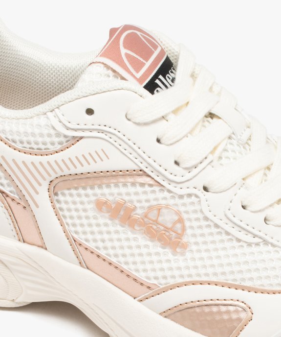 Baskets femme bicolores en mesh style running - Ellesse vue6 - ELLESSE - GEMO