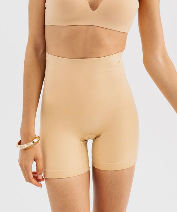 Boxer long en microfibre extensible silhouette affinée femme vue1 - GEMO(HOMWR FEM) - GEMO