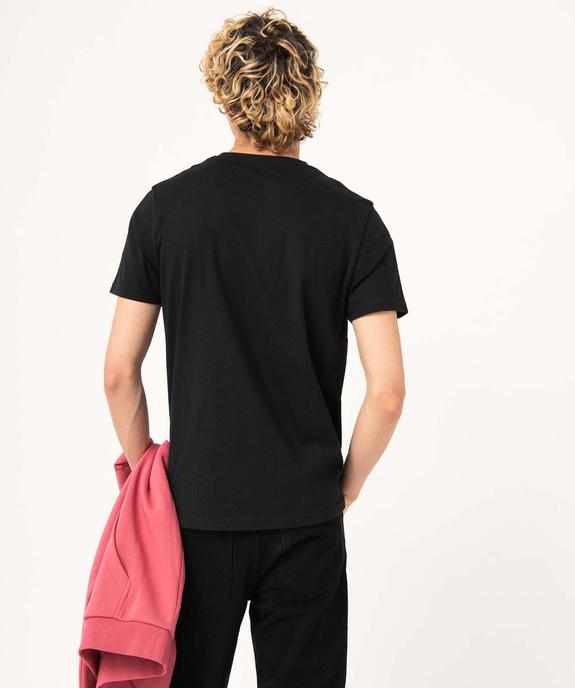 Tee-shirt homme manches courtes imprimé original vue2 - GEMO 4G HOMME - GEMO
