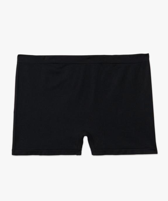 Boxer en microfibre extensible femme grande taille vue4 - GEMO 4G FEMME - GEMO