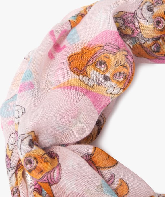 Foulard snood avec motifs Stella - Pat Patrouille vue2 - PAT PATROUILLE - GEMO