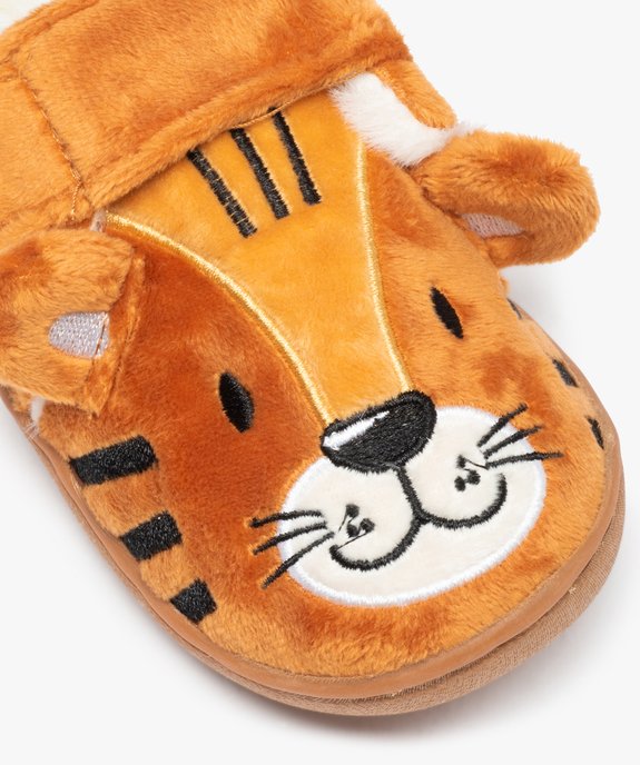 Chaussons garçon en forme de tigre fermeture scratch vue6 - GEMO (ENFANT) - GEMO