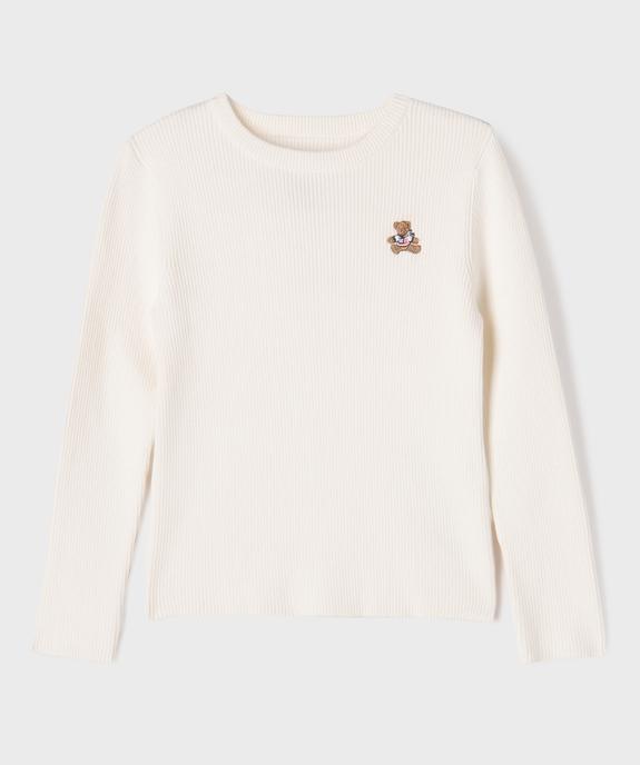 Pull en maille côtelée fille - LuluCastagnette vue1 - LULUCASTAGNETTE - GEMO