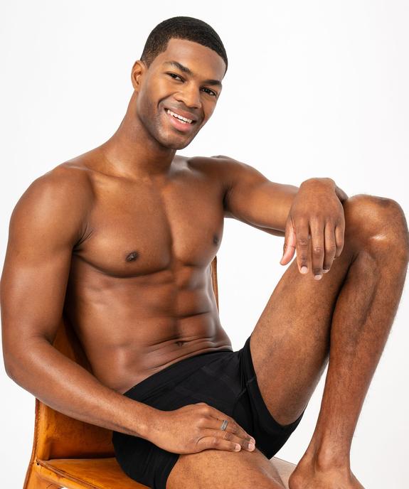 Boxer en maille extensible sans coutures uni homme (lot de 2) vue1 - GEMO(HOMWR HOM) - GEMO