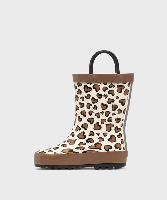 Bottes de pluie avec motifs coeurs bébé fille - Lovely Wings vue3 - LOVELY WINGS - GEMO