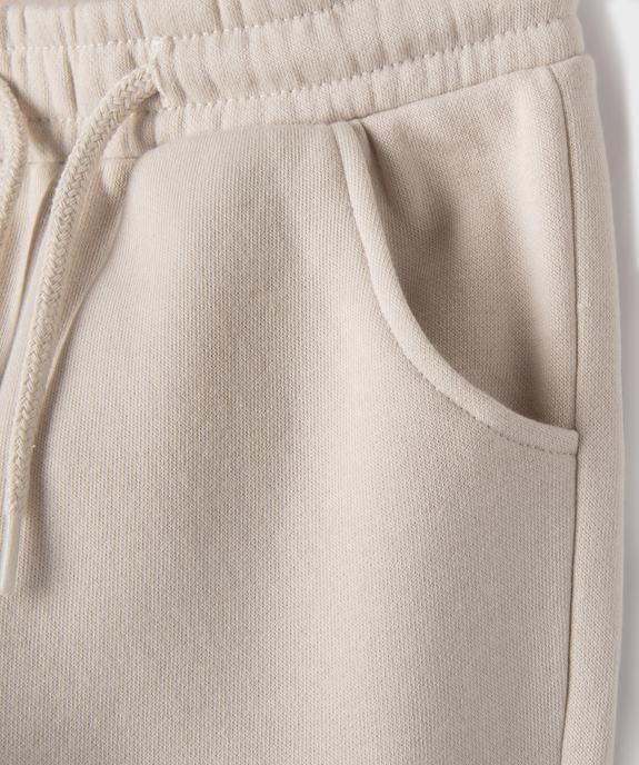 Pantalon de jogging molletonné bébé garçon vue2 - GEMO 4G BEBE - GEMO