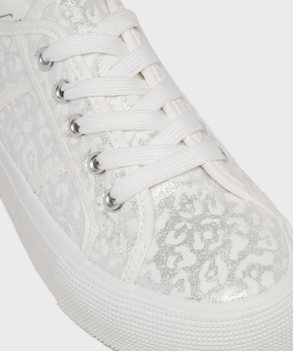 Tennis en toile sur semelle plateforme femme - Follow Me vue6 - FOLLOW ME G4G - GEMO