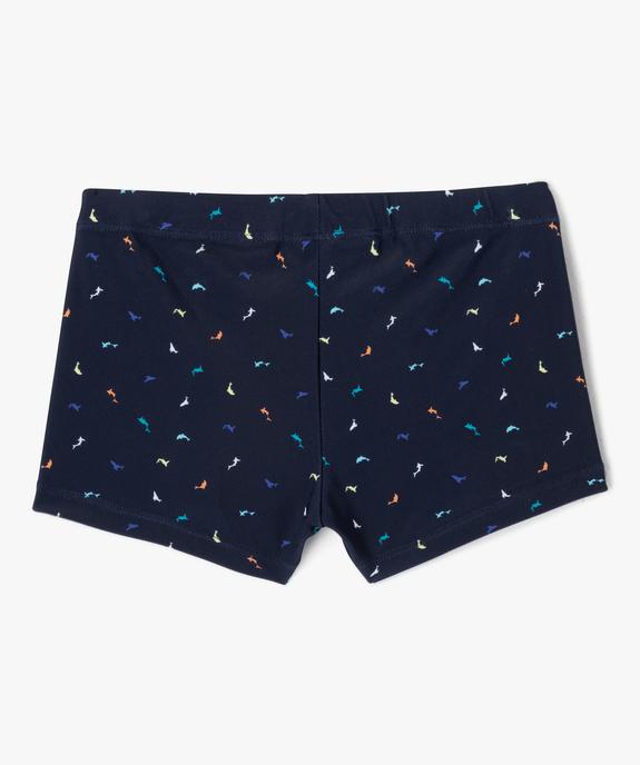 Maillot de bain boxer à motifs dauphins garçon vue3 - GEMO 4G GARCON - GEMO