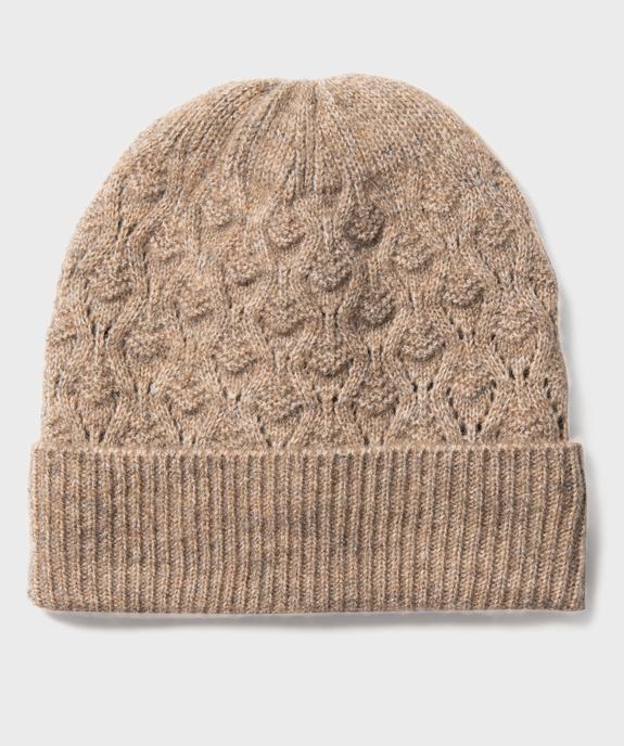 Bonnet en maille fantaisie doublure chaude femme vue1 - GEMO (ACCESS) - GEMO